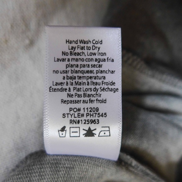 NWT Beyond Yoga Women’s XS Favorite Raglan Crew Pullover Grey Print - Picture 11 of 11